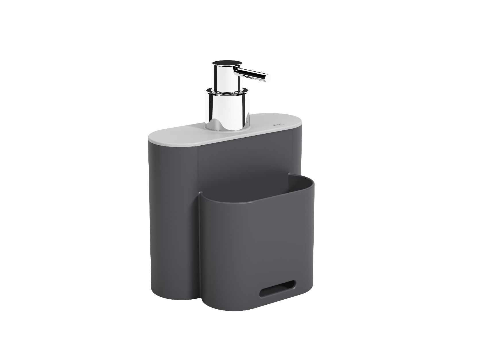 Porta Detergente Dispenser Chumbo e Cinza 500ml