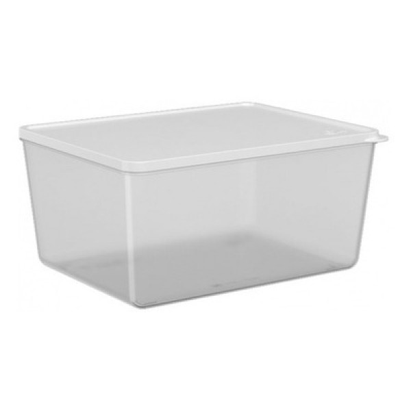 Pote sem Grade 2,2L Natural Basic Coza 20,3 x 15,8 x 9,8 cm - 2,2L