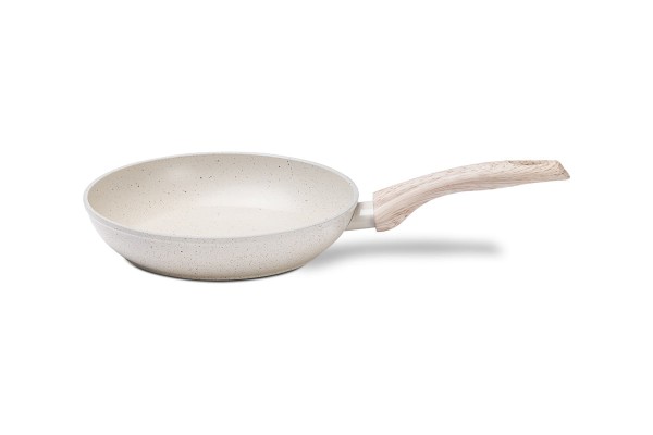 Encontraproduto.com.br - Frigideira Brinox Antiaderente Ceramic Life Sirius 24 cm 1,6 L com Indução Vanilla