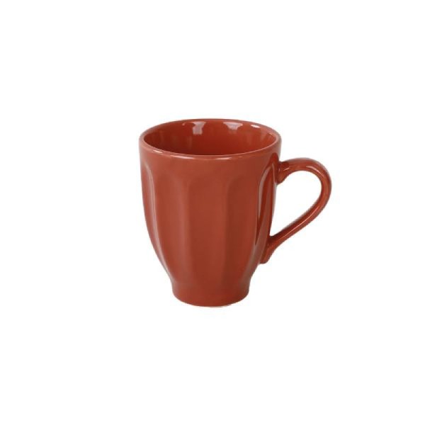 Caneca em cerâmica Haus Decorato 280ml laranja