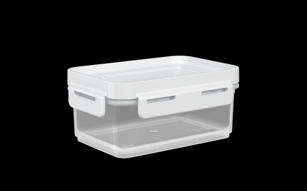 Encontraproduto.com.br - Kit de Potes Herméticos Com Tampa 8 Peças Polipropileno Linha Flap Coza