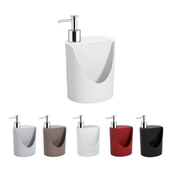 Encontraproduto.com.br - Porta Sabonete Líquido Coza RJ 600ml Branco