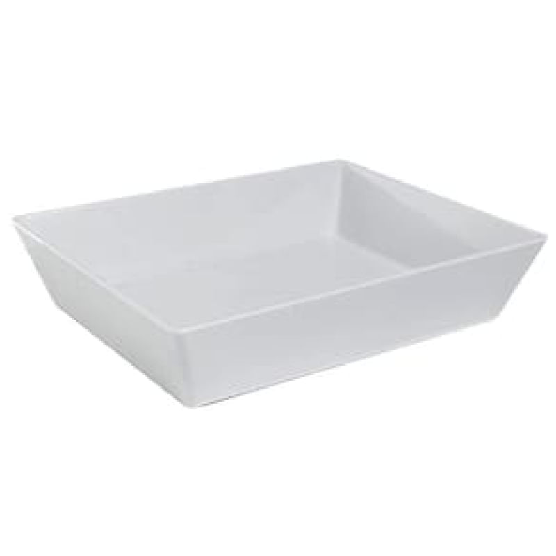 Travessa Retangular Haus Concept Gastronorm Deep Gn2/3 Em Melamina Branco