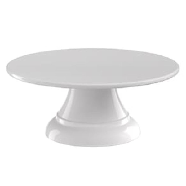 Prato com Pé Haus Concept Buffet em Melamina Branco  20 cm