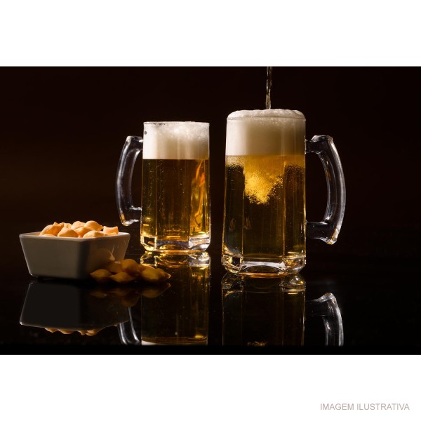 Encontraproduto.com.br - Caneca de Chopp e Cerveja 300 ml Vidro Pavillion Haus Concept