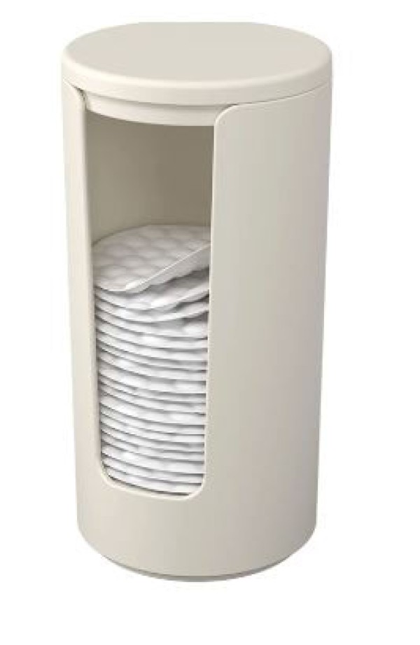 Encontraproduto.com.br - Porta Algodão em Disco Serene Bege