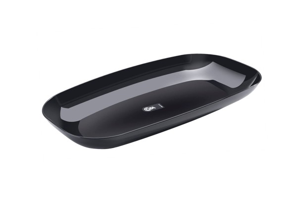 Encontraproduto.com.br - Travessa Retangular Essential M Preto Brinox