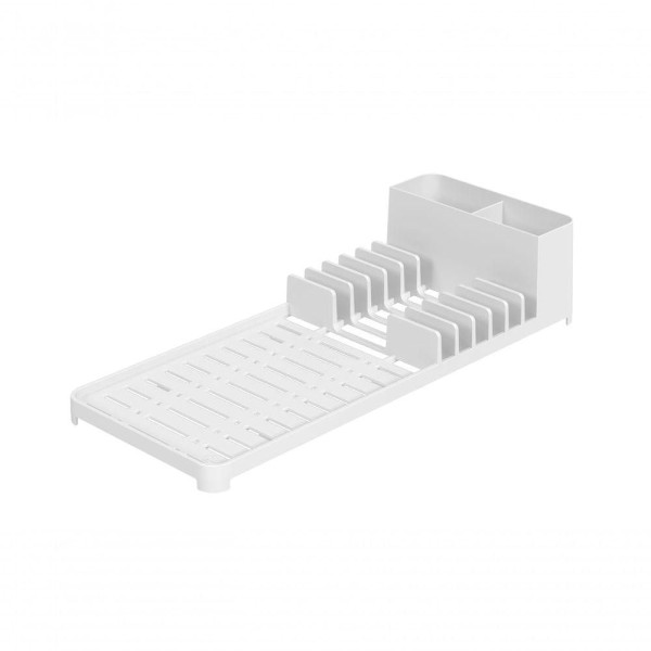 Escorredor De Louças Branco Single Coza 41,7 X 16,9 X 9 Cm Branco Coza