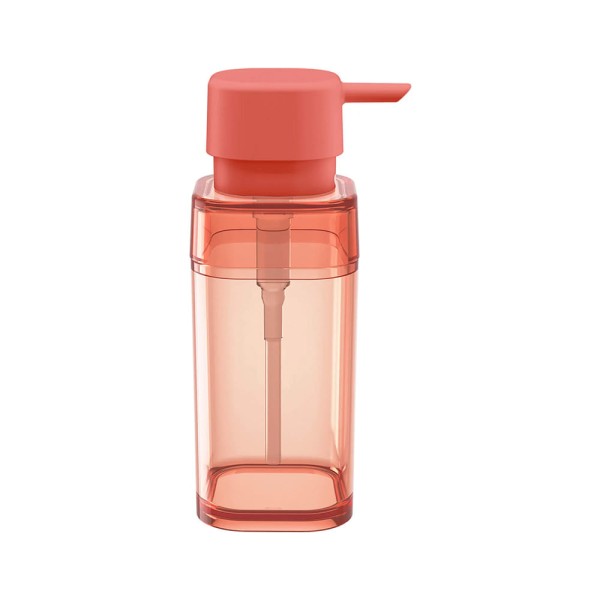 Encontraproduto.com.br - Porta Sabonete Líquido 290ml Coral Sunny Splash Coza 20462