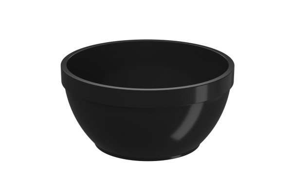 Cumbuca 300ml Preto Uno Coza 11,5 x 5,2 cm