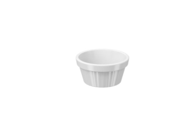 Encontraproduto.com.br - Ramekin 30ml Branco Uno Coza 5,5 X 2,7 Cm Branco Coza