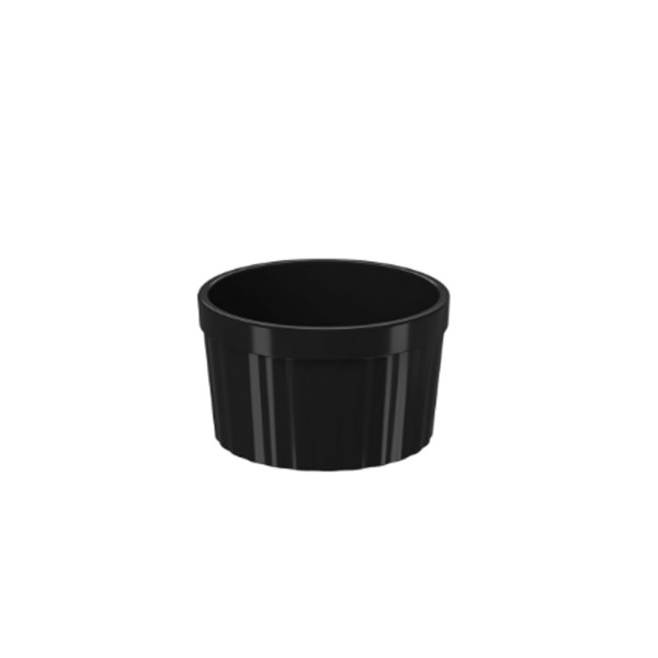 Encontraproduto.com.br - Ramekin 150ml Preto Uno Coza 7,9 x 4,7 cm