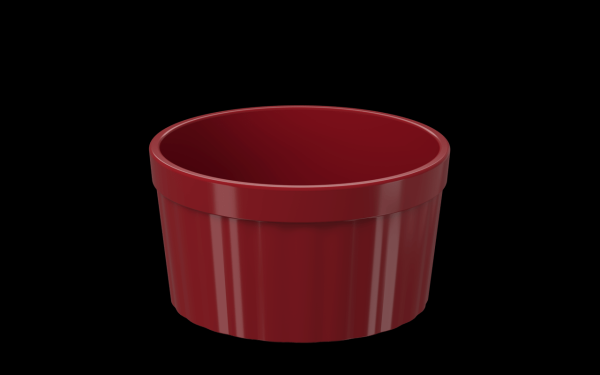 Encontraproduto.com.br - Ramekin em plástico Coza Uno 220ml vermelho bold