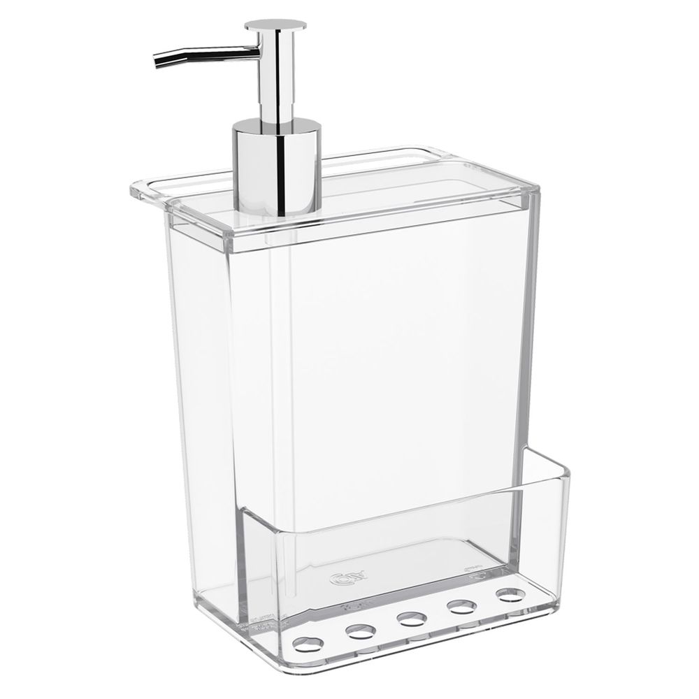 Encontraproduto.com.br - Dispenser Multi 600ml Cristal Coza