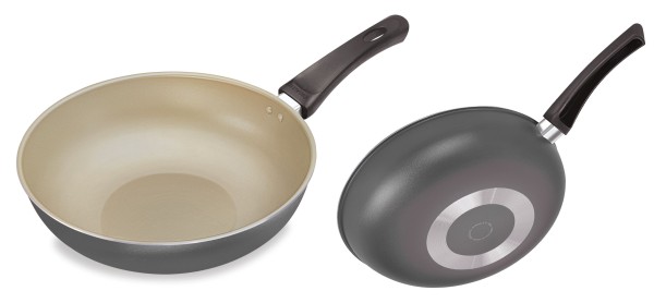Encontraproduto.com.br - Frigideira Wok Antiaderente Fortaleza Artistic - 26cm Sortido