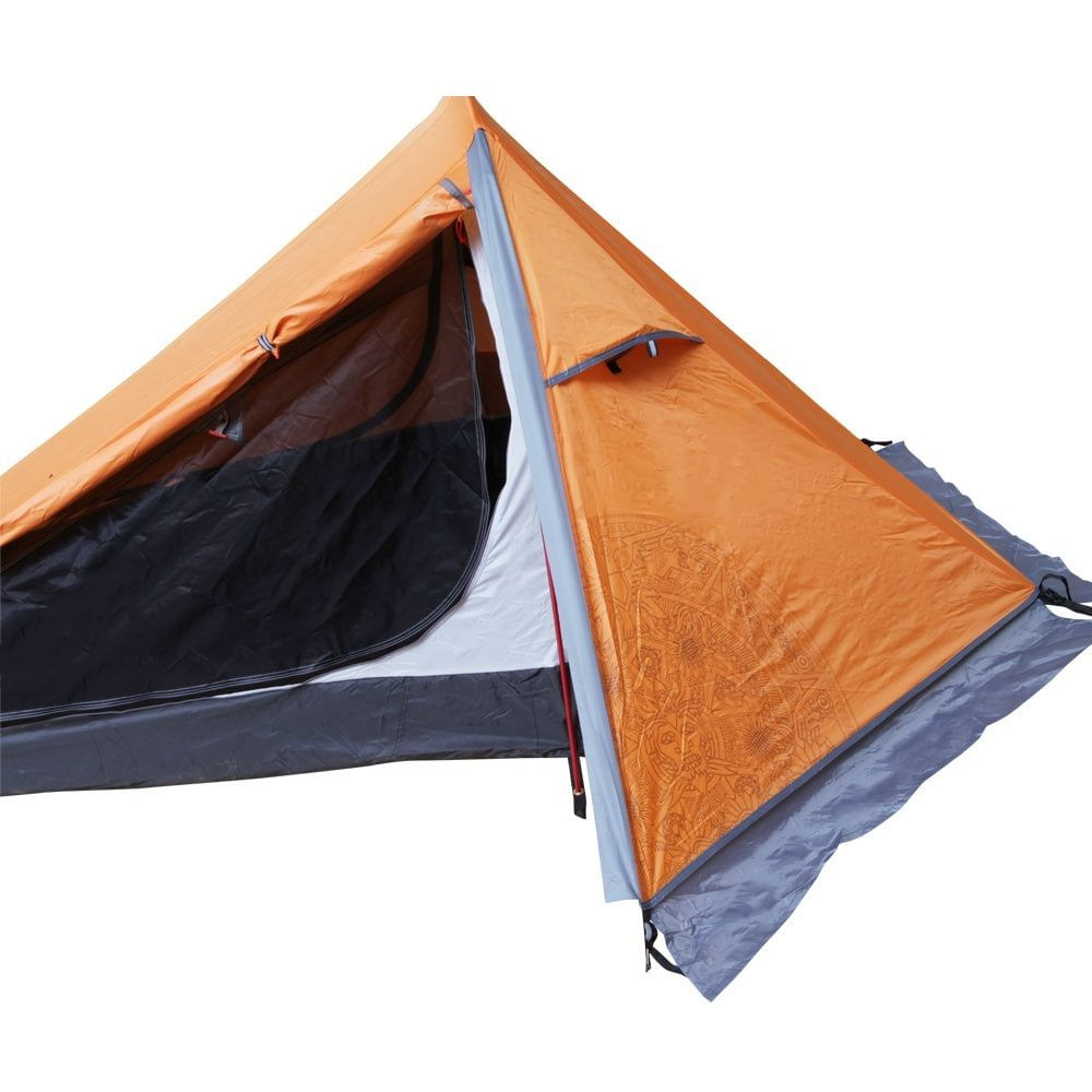 Encontraproduto.com.br - Barraca de Camping Azteq Nepal 2 pessoas Coluna dágua de 6000mm Laranja
