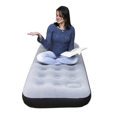 Encontraproduto.com.br - Colchão Inflável Solteiro Fit NTK