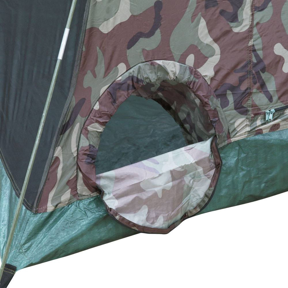 Encontraproduto.com.br - Barraca de Camping Nautika Amazon 3/4 pessoas Coluna dágua de 1800mm Camuflada