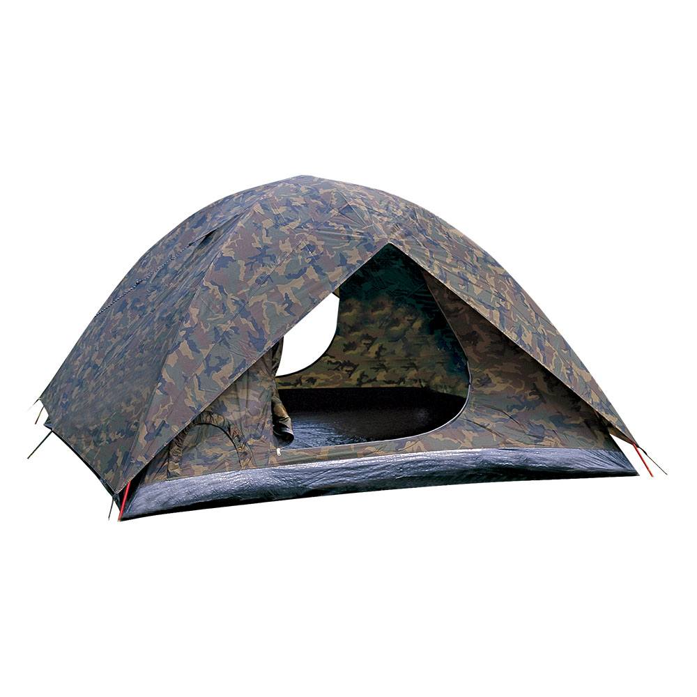 Barraca de Camping Nautika Amazon 3/4 pessoas Coluna dágua de 1800mm Camuflada