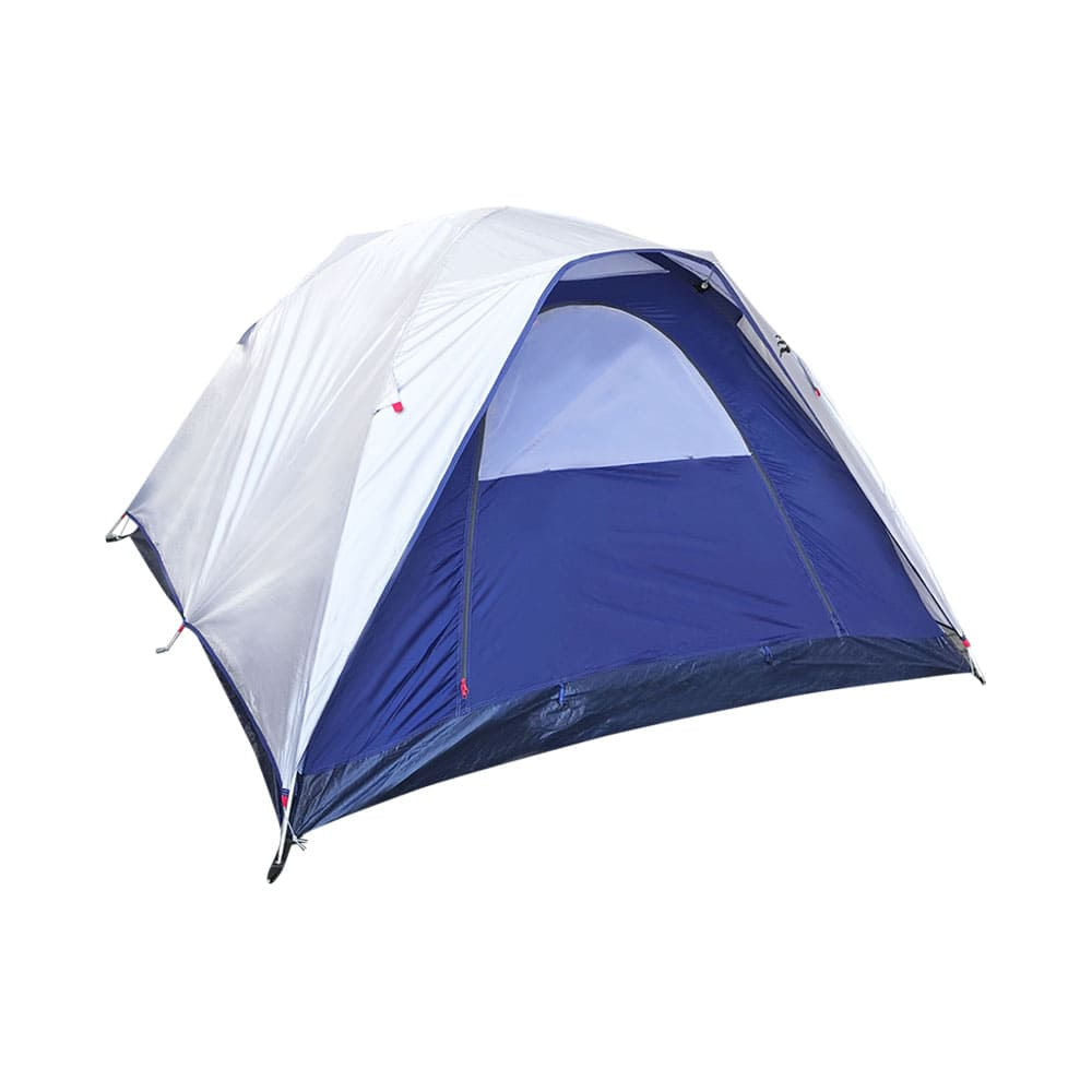 Barraca de Camping Nautika Dome 3 pessoas Coluna dágua de 1800mm Cinza