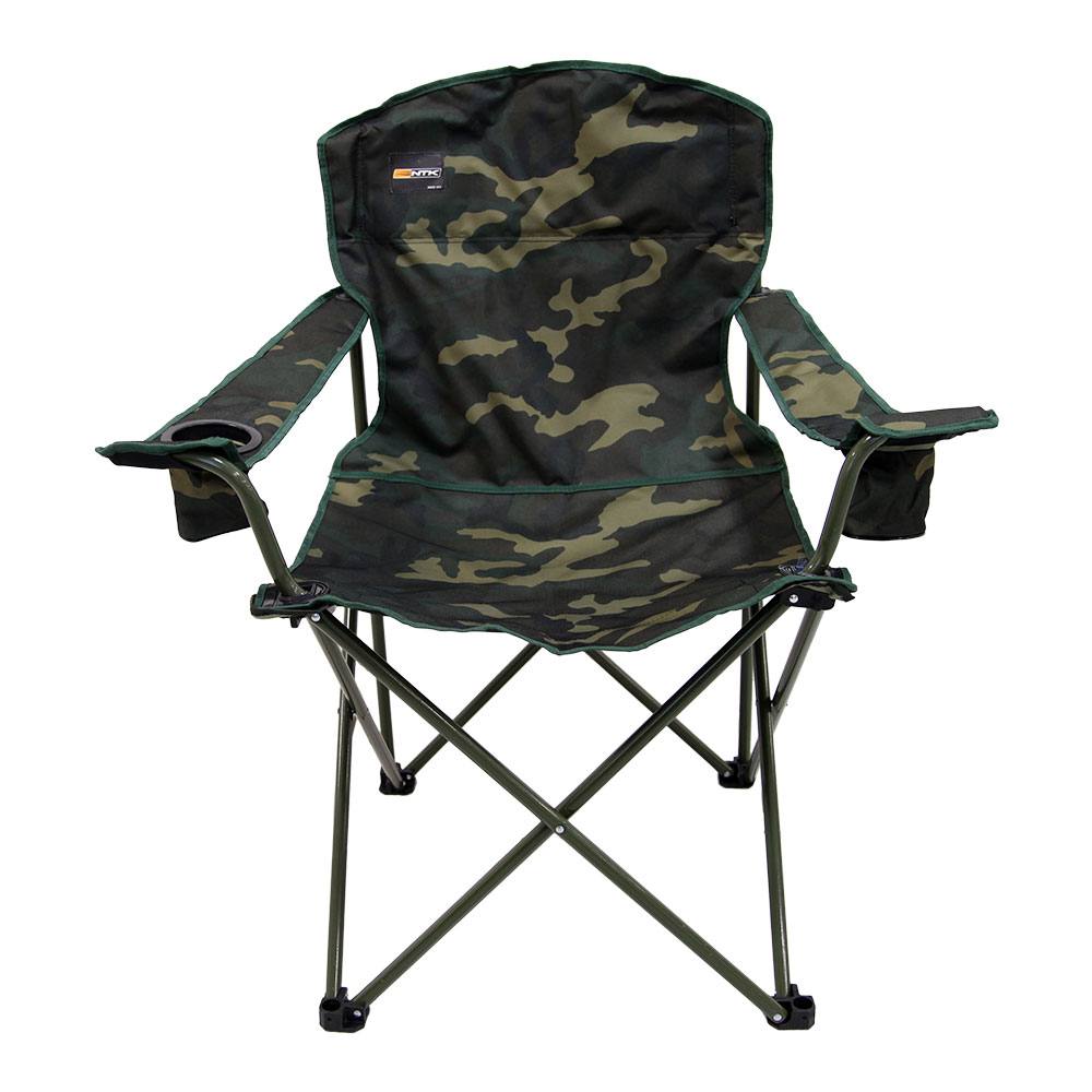 Encontraproduto.com.br - Cadeira Dobrável Ntk Pandera Com Dois Porta Copos Camuflada