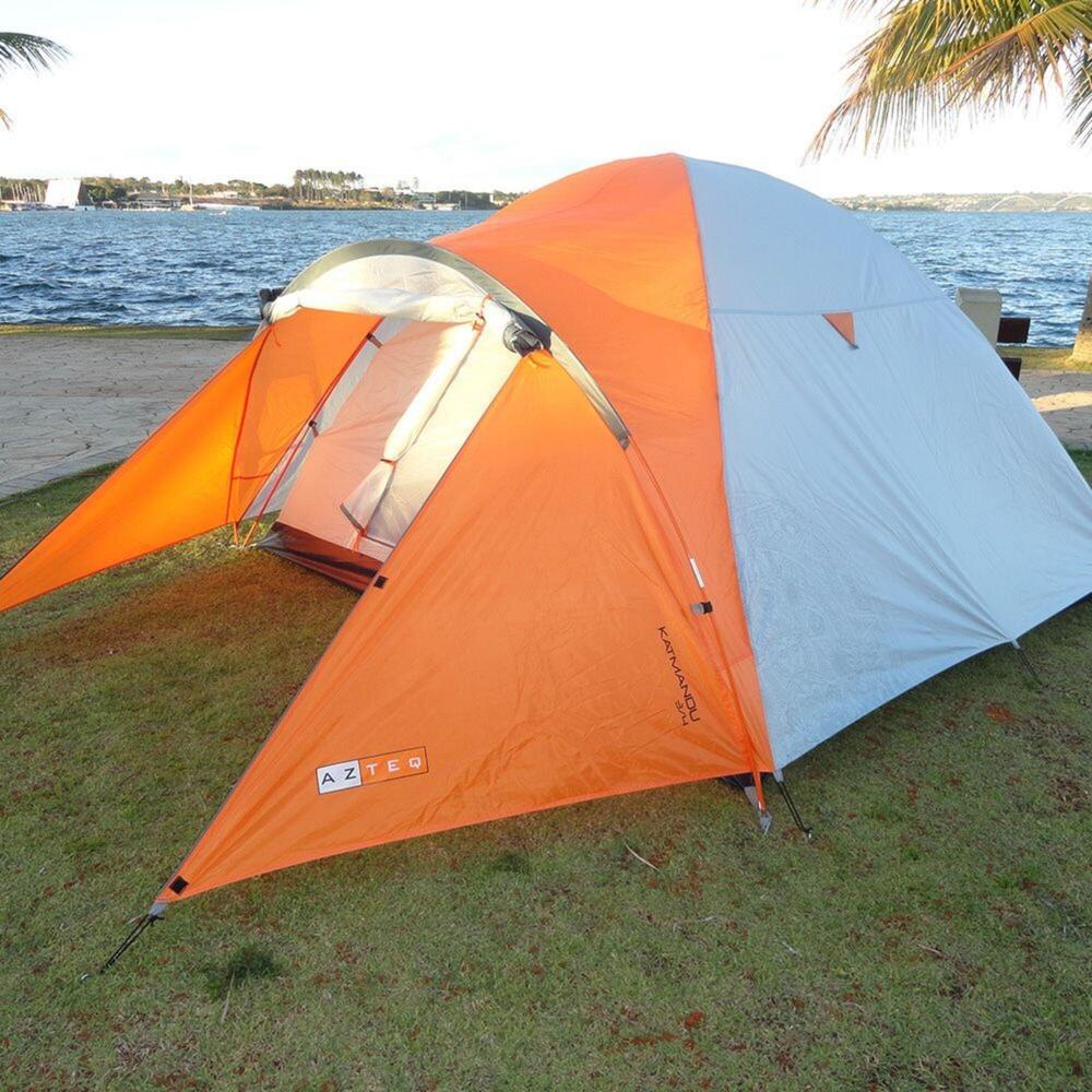 Encontraproduto.com.br - Barraca de Camping para 4 pessoas Katmandu Azteq