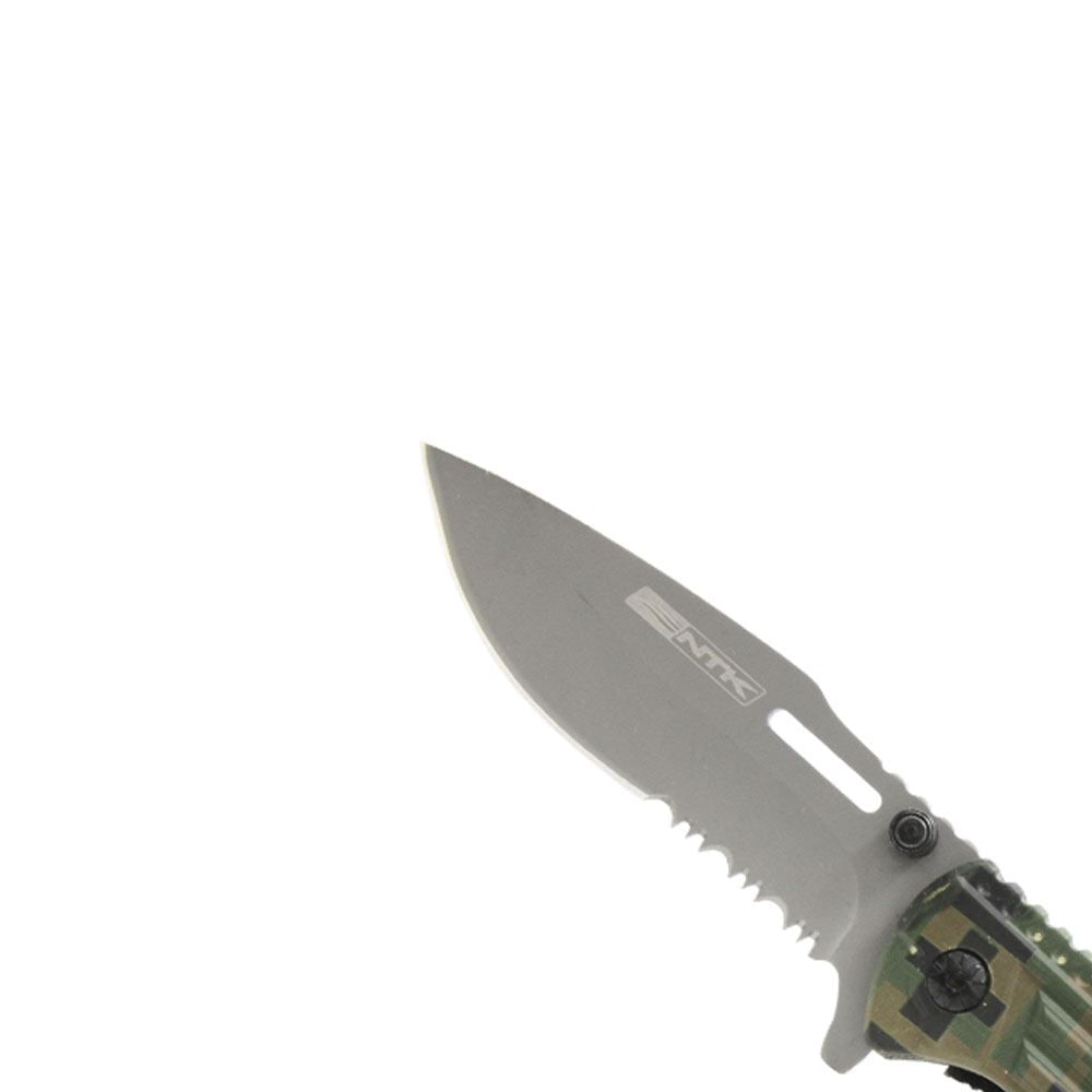 Encontraproduto.com.br - Canivete Uzzit TAG com sistema de abertura semiautomático