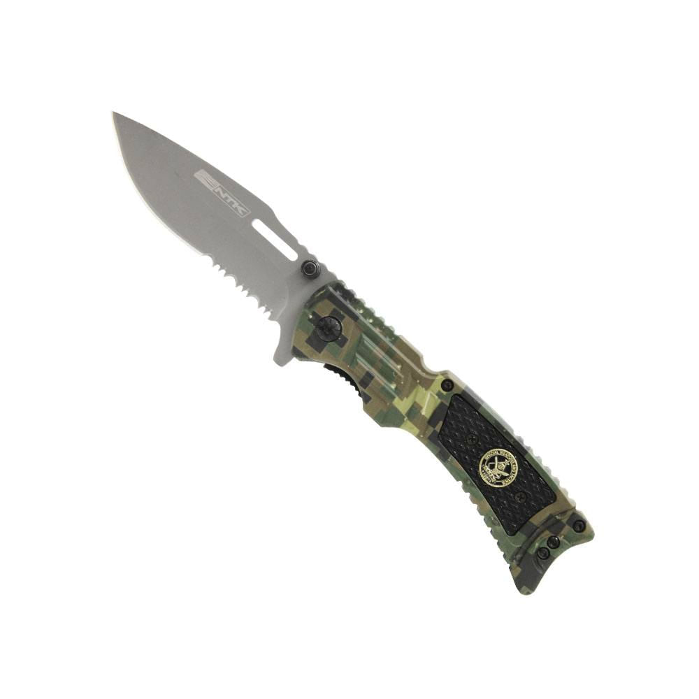 Encontraproduto.com.br - Canivete Uzzit TAG com sistema de abertura semiautomático