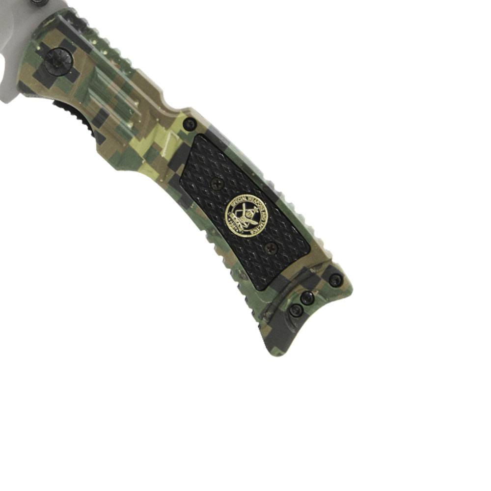 Encontraproduto.com.br - Canivete Uzzit TAG com sistema de abertura semiautomático