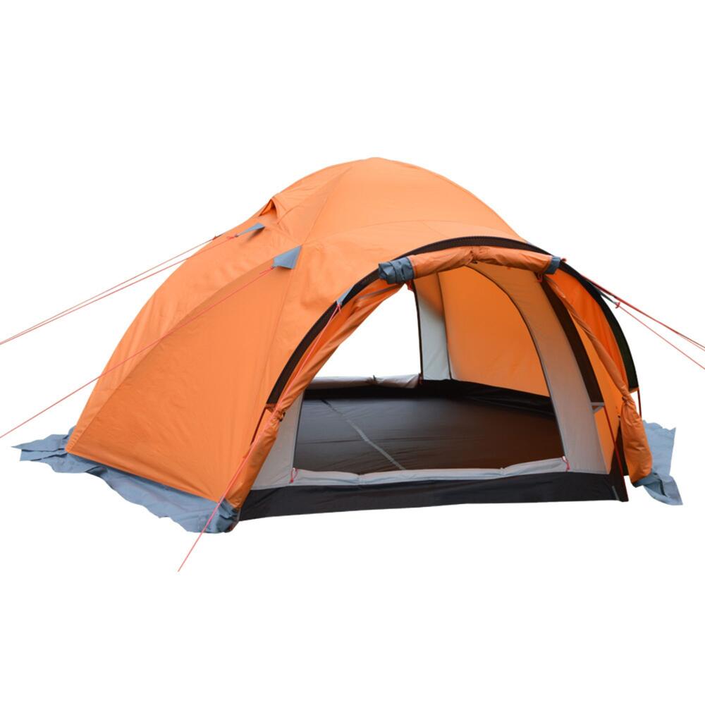Barraca de Camping Azteq Himalaya 3 pessoas Coluna dágua de 6000mm Laranja