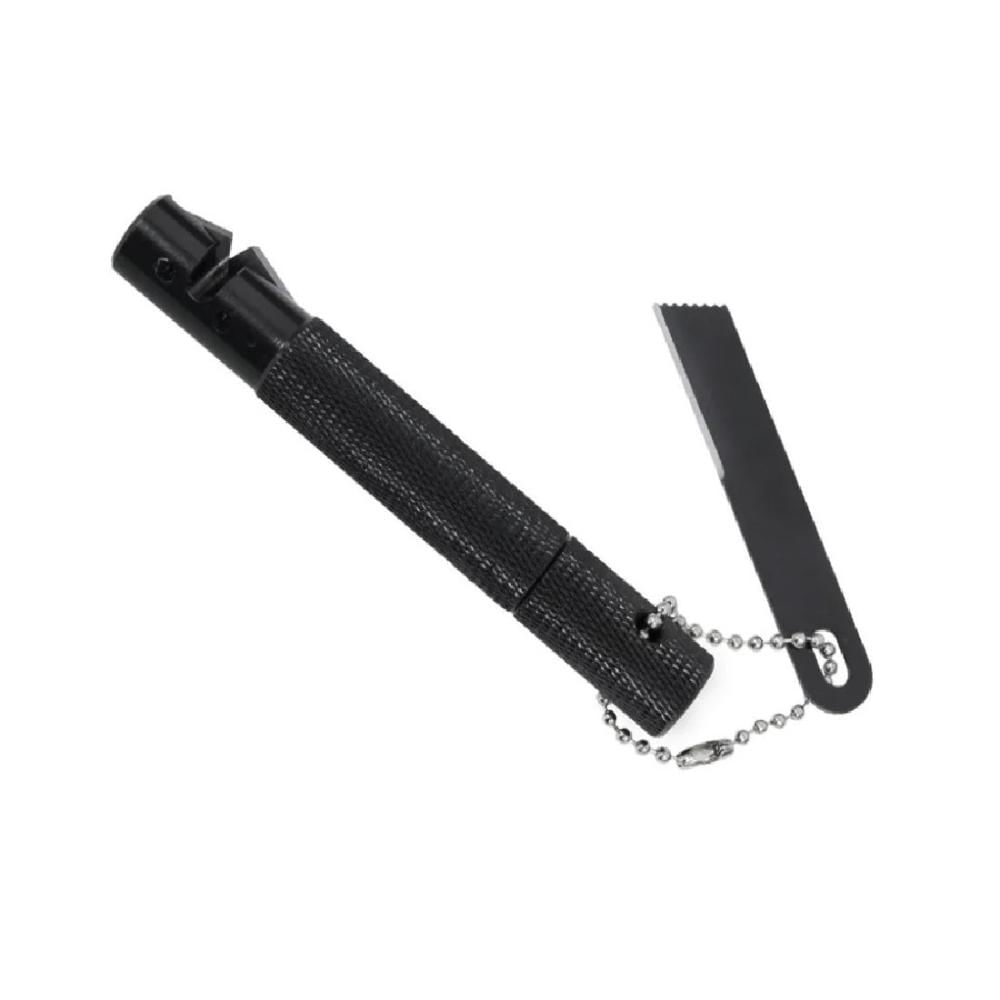 Encontraproduto.com.br - Amolador com Iniciador de fogo Sharp TAG