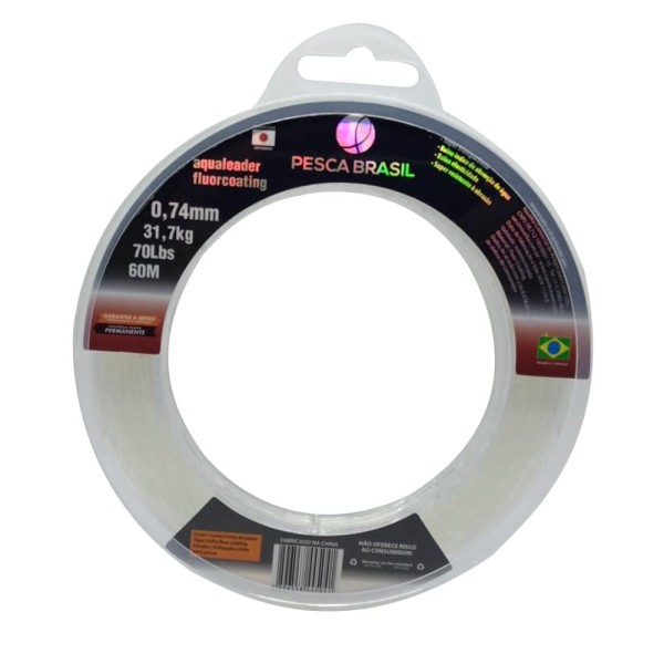 Encontraproduto.com.br - Linha de pesca Pesca Brasil Aqualeader Fluorcoating