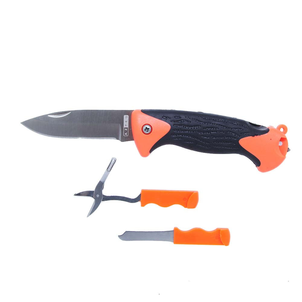 Encontraproduto.com.br - Kit multifunção Azteq Bush com vários acessórios de aventura
