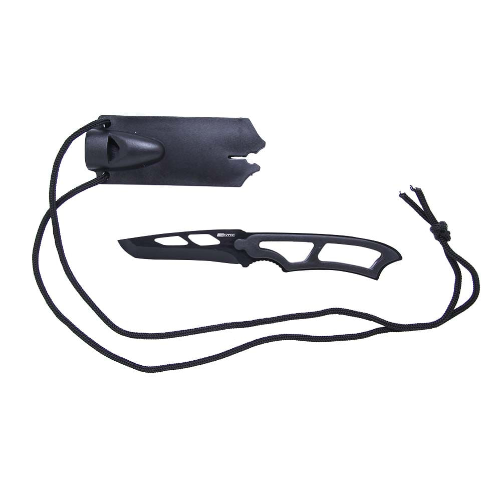 Encontraproduto.com.br - Faca tática Boot TAG com bainha rígida e cordão de segurança