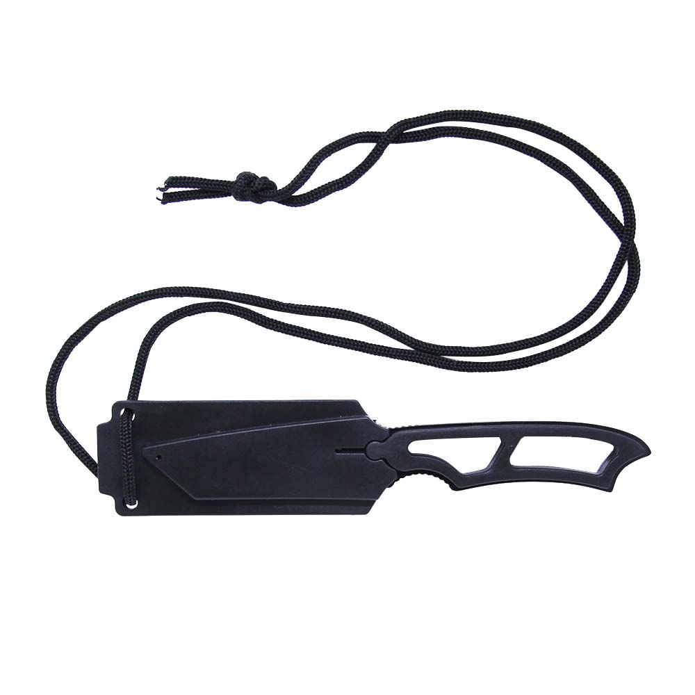 Encontraproduto.com.br - Faca tática Boot TAG com bainha rígida e cordão de segurança