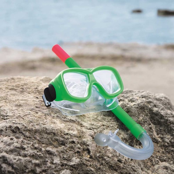 Encontraproduto.com.br - Kit de mergulho Freestyle Bestway com máscara e snorkel