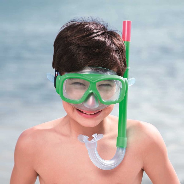 Encontraproduto.com.br - Kit de mergulho Freestyle Bestway com máscara e snorkel