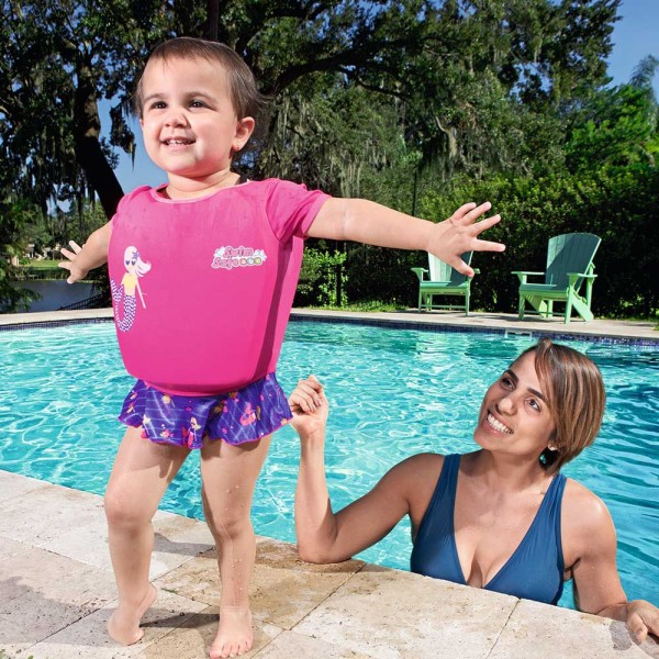 Encontraproduto.com.br - Colete infantil flutuador com espuma Bestway