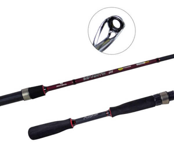 Vara Millenium Impacto 2 partes Carbon GII 60M 9,0 Pesca Brasil