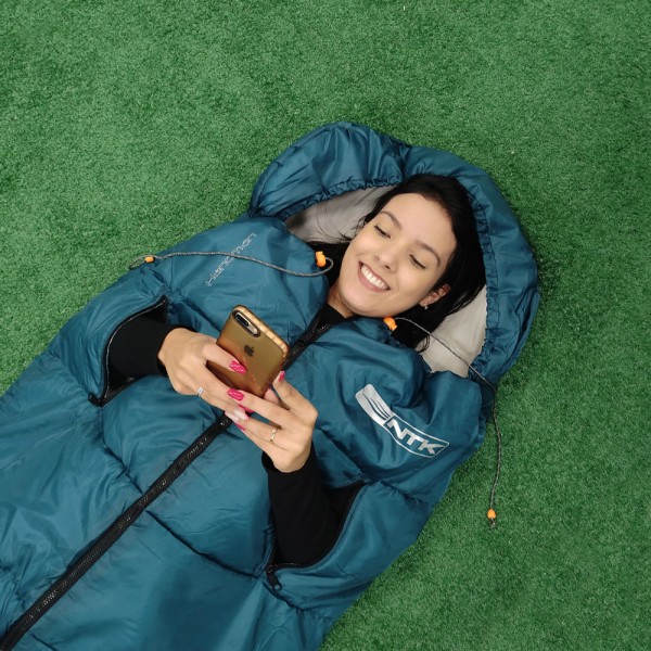Encontraproduto.com.br - Saco de dormir misto NTK Handman de 10°C a 20°C