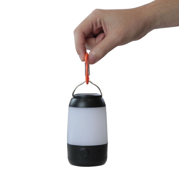 Encontraproduto.com.br - Mini lampião Toledo de 150 lúmens a pilha (3x AAA) NTK