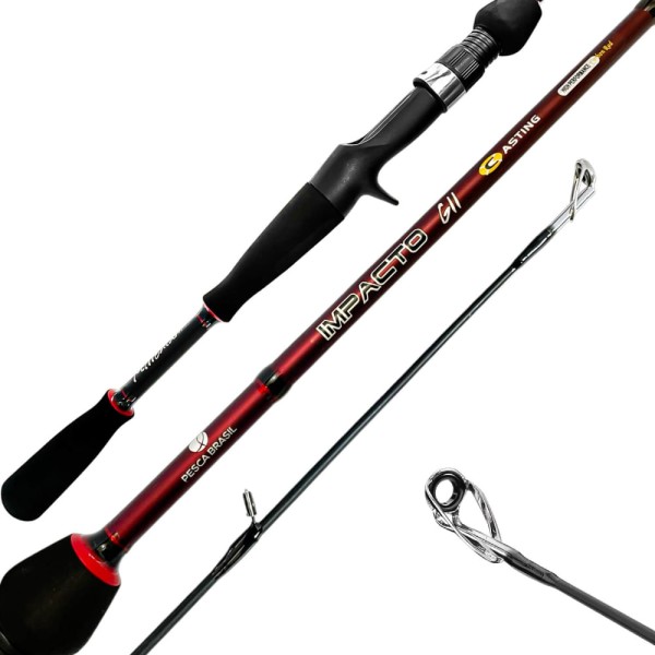 Vara Para Carretilha Impacto Gii 40c-7,0 Long Pesca Brasil