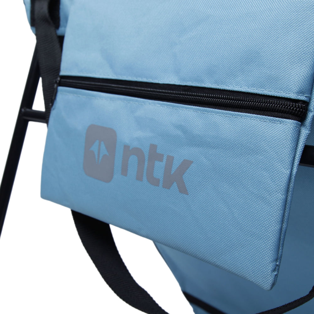 Encontraproduto.com.br - Espreguiçadeira e Esteira Portátil de Praia com Almofada Alça e Bolso NTK