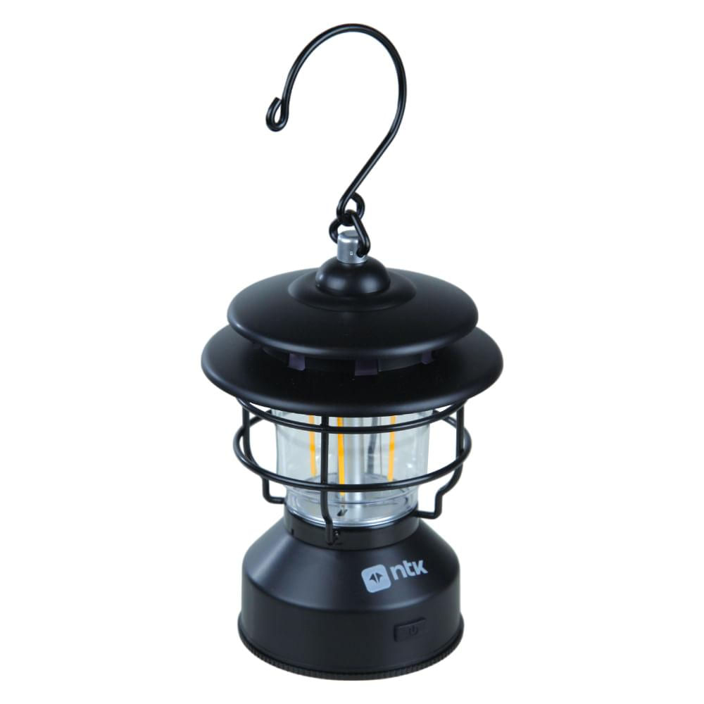 Encontraproduto.com.br - Lampião Lanterna USB Radiant NTK 250 Lúmens Recarregável