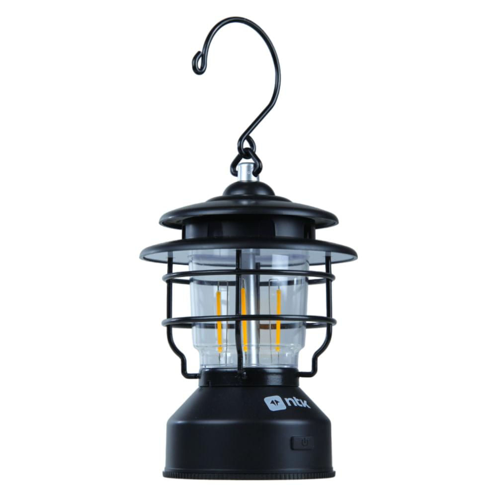 Encontraproduto.com.br - Lampião Lanterna USB Radiant NTK 250 Lúmens Recarregável