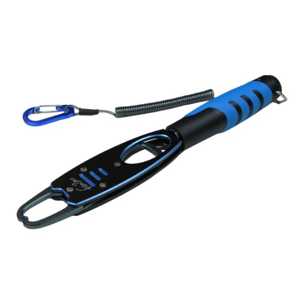 Encontraproduto.com.br - Alicate Garra Ultra by Fabio Baca com Pinça em Alumínio 29cm e Balança até 15kg Preto Pesca Brasil