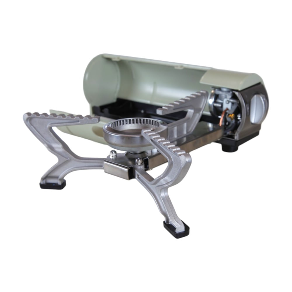 Encontraproduto.com.br - Fogareiro Iron Dobrável com Ignição Automática NTK