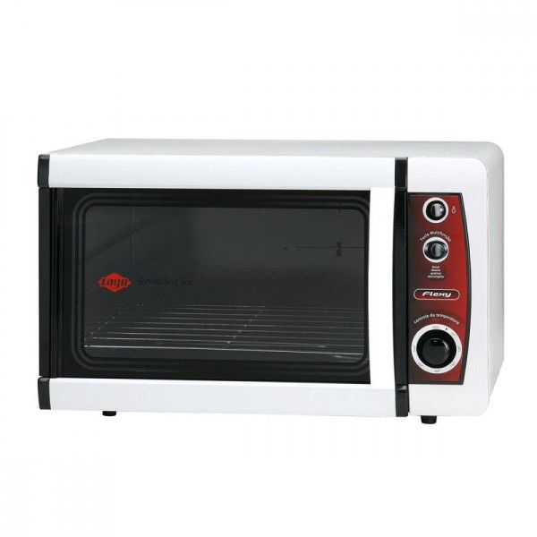 Encontraproduto.com.br - Forno Flexy Easy Clean 0890 Layr Branco com Vermelho 110V