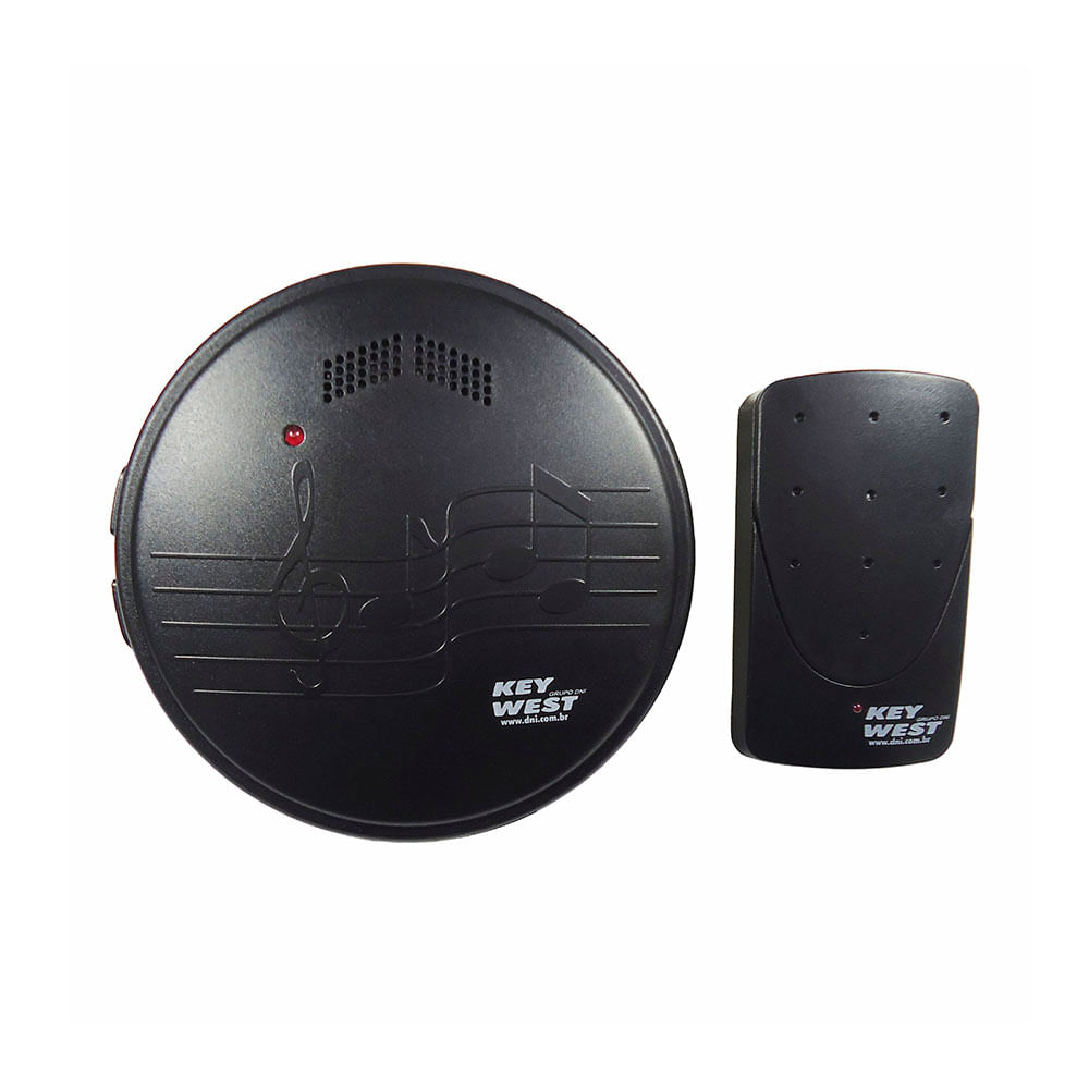 Encontraproduto.com.br - Campainha Eletrônica DNI 6381 25 Sons com Volume Ajustável Bivolt Branca