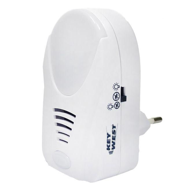 Encontraproduto.com.br - Repelente Eletrônico Pernilongos Ratos Morcegos Luz Noturna 6953 DNI